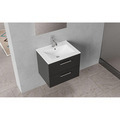 Milano underskab m/vask 60 cm matsort